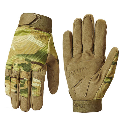 Military Camo Tactical Outdoor Fishing Hunting Gloves