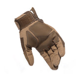 Army Tactical Carbon Knuckle Cycling Full Finger Gloves