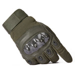 Hard Knuckle PU Leather Outdoor Airsoft Tactical Gloves
