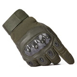 Hard Knuckle PU Leather Outdoor Airsoft Tactical Gloves
