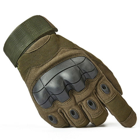 Outdoor Military Tactical Gloves with Rubber Hard Knuckle