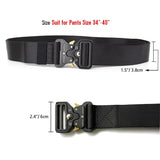 Quick Release Nylon Military Tactical Belt